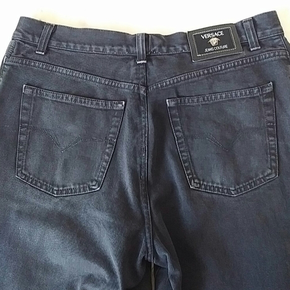 VERSACE - Versace Jeans Couture black denim - Picture 6 of 11